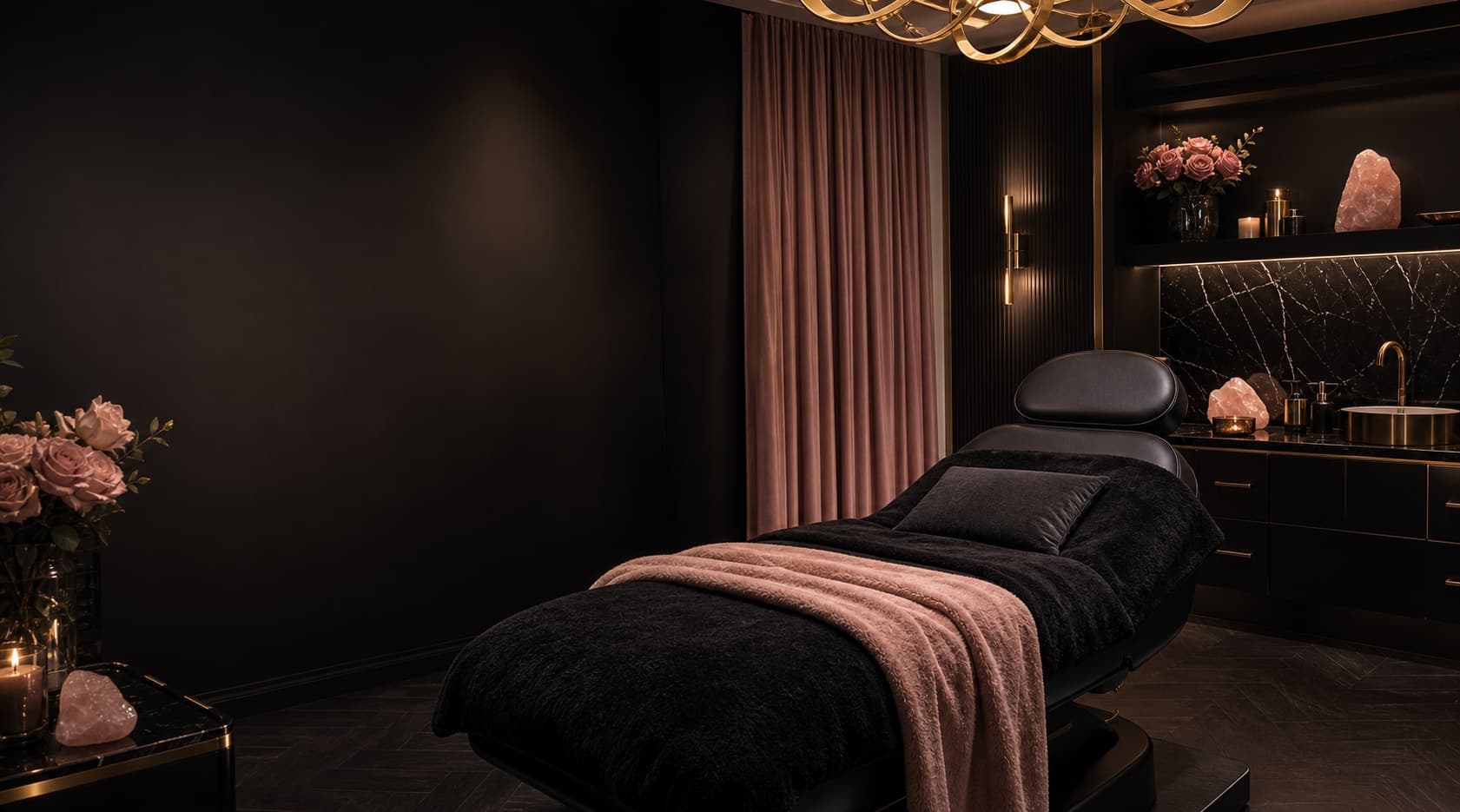 The private Empire Beauty treatment room in Knaphill, Surrey